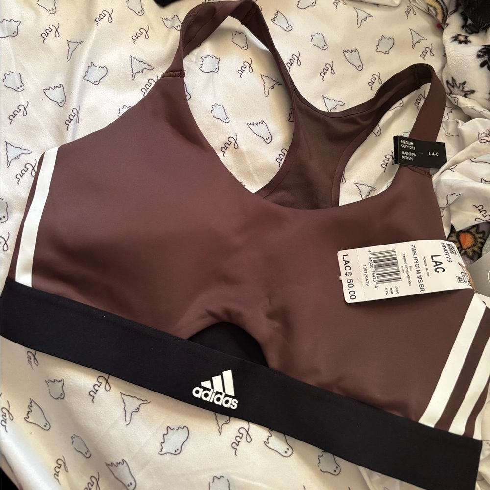 Adidas women’s brown bra